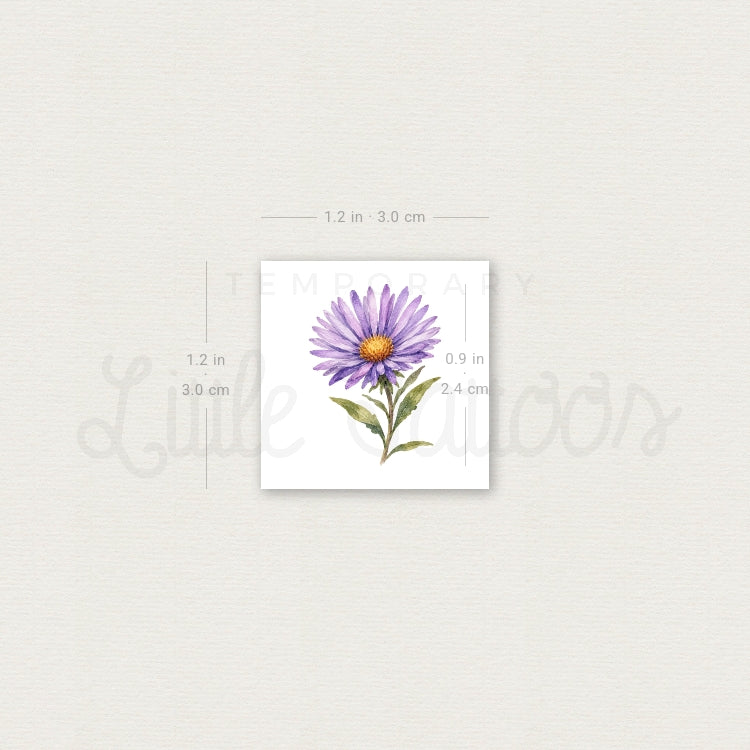 Aster Temporary Tattoo - Set of 3
