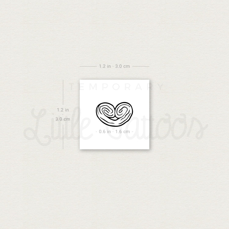Palmier Temporary Tattoo - Set of 3