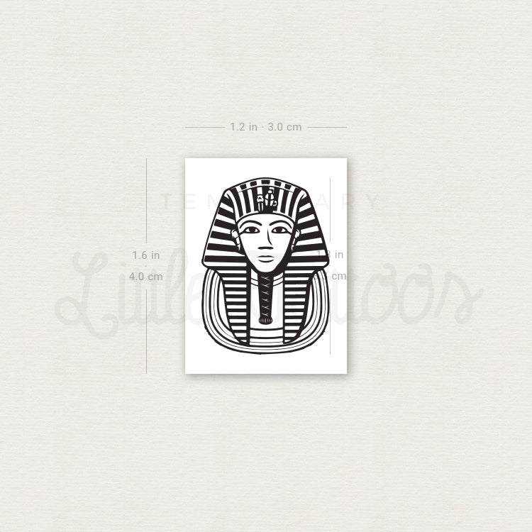 Tutankhamun Temporary Tattoo - Set of 3