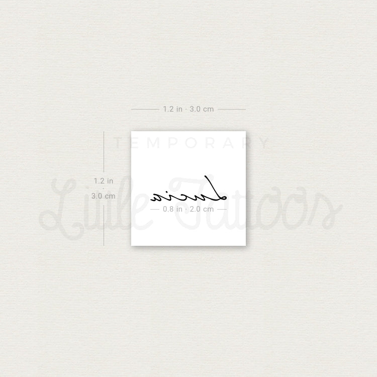 Lucia Temporary Tattoo - Set of 3