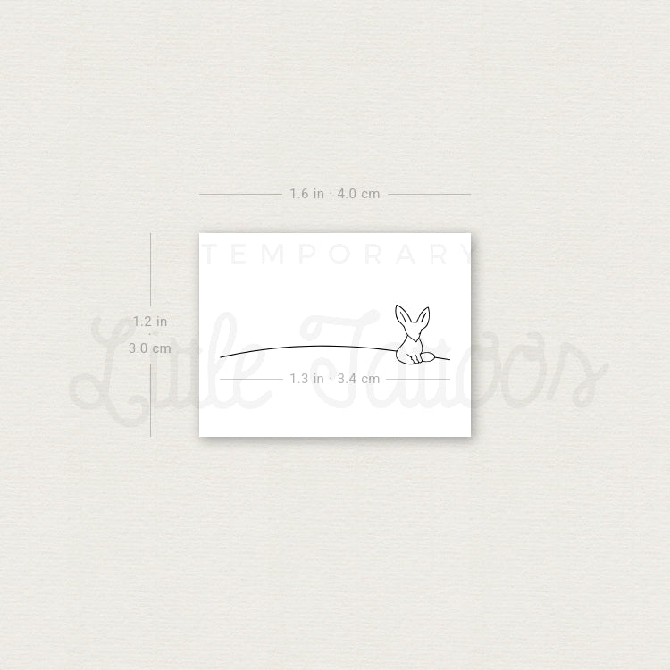 Prince Fox Temporary Tattoo - Set of 3