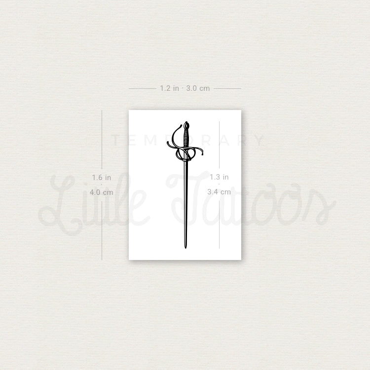 Tatuaje temporal de estoque - Juego de 3