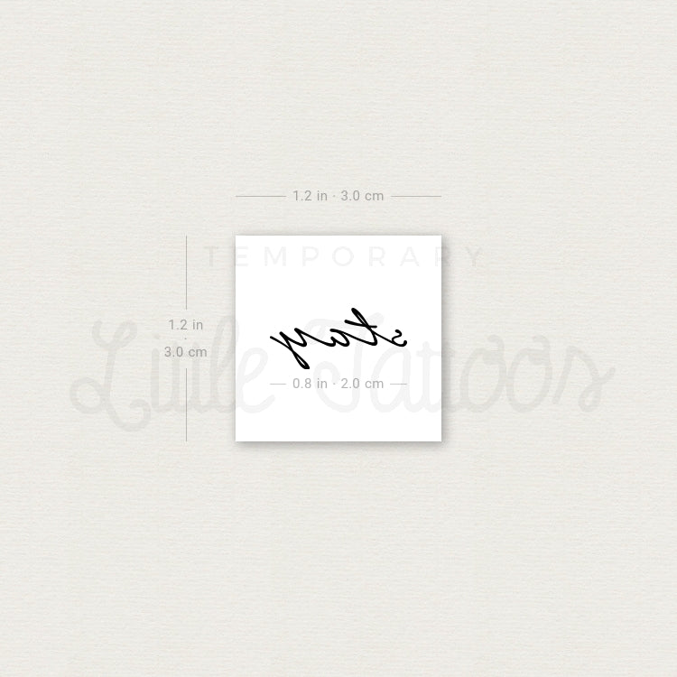Stay Temporary Tattoo - Set of 3