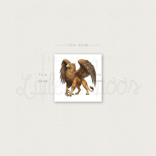 Griffin Temporary Tattoo - Set of 3