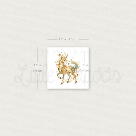 Kirin Temporary Tattoo - Set of 3