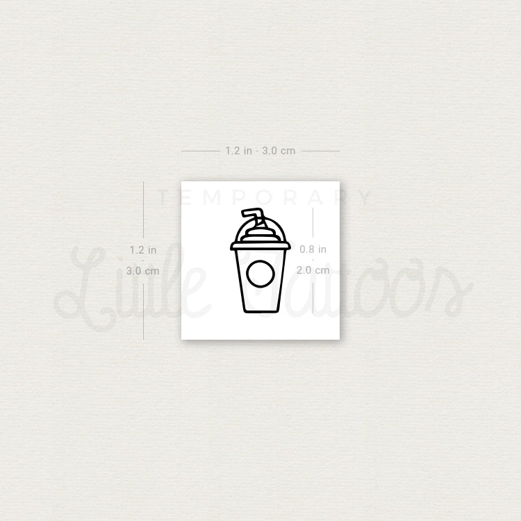 Slushy Temporary Tattoo - Set of 3