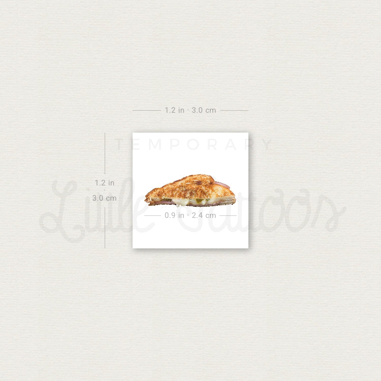 Bikini Sandwich Temporary Tattoo - Set of 3