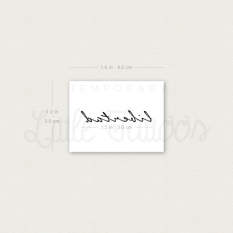 Libertad Temporary Tattoo - Set of 3