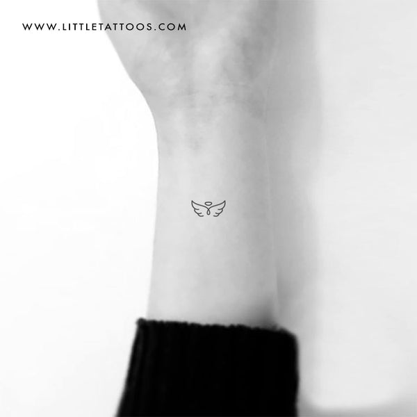 Angel Wings Temporary Tattoo - Set of 3