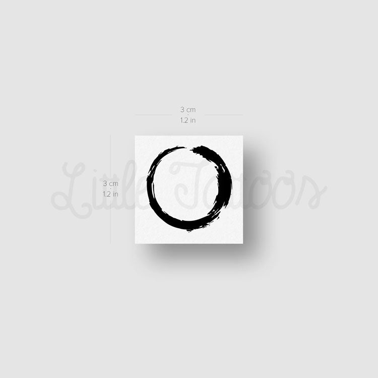 Ensō Temporary Tattoo - Set of 3
