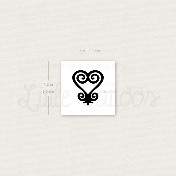 Sankofa Temporary Tattoo - Set of 3
