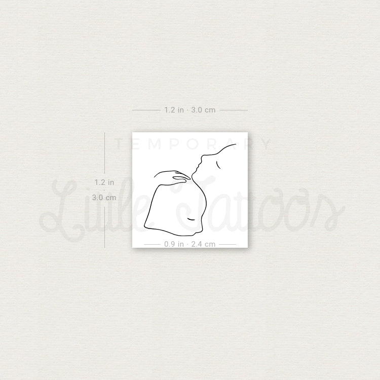 Mother Love Temporary Tattoo - Set of 3
