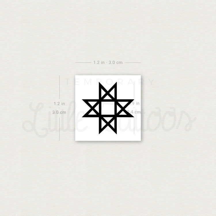 Auseklis Temporary Tattoo - Set of 3