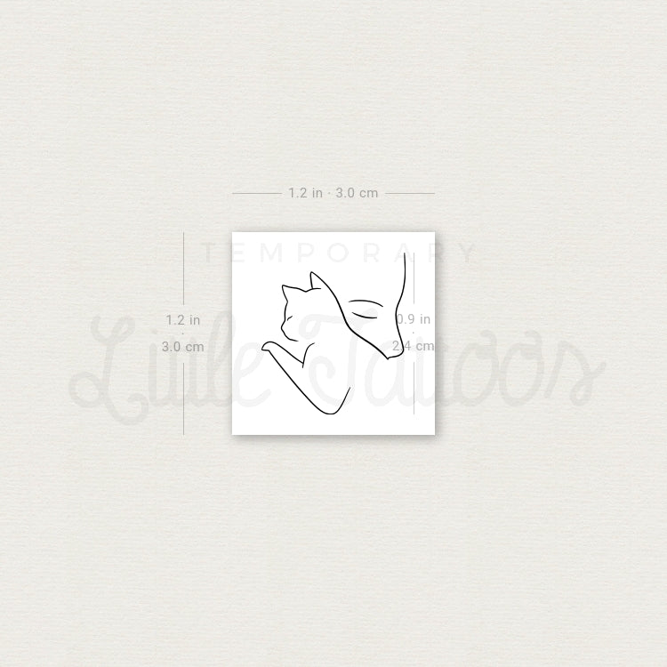 True Love Temporary Tattoo - Set of 3