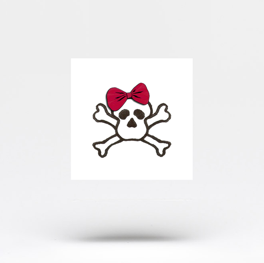 Rihanna's Skull Temporary Tattoo (Set of 3)