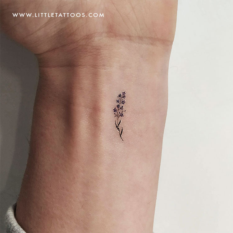 Forget Me Not Temporary Tattoo By Lena