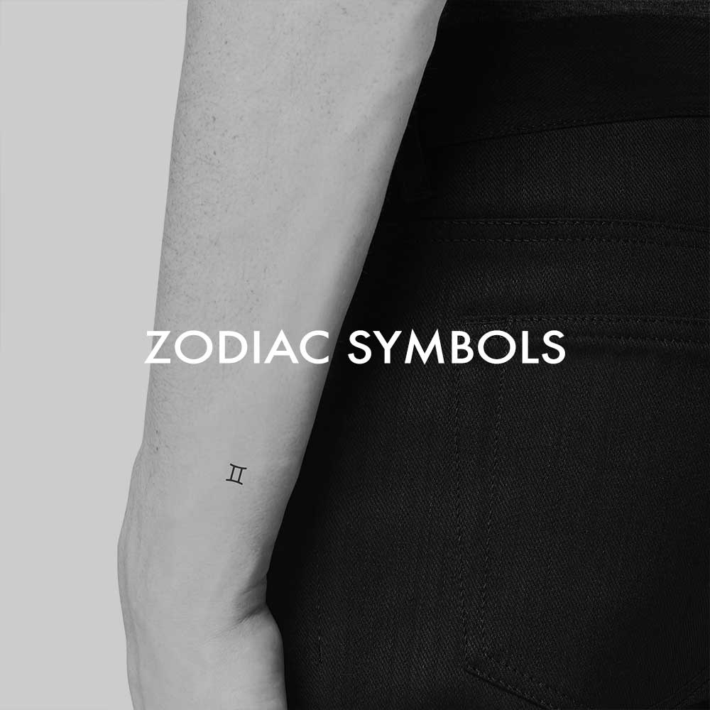 Zodiac symbols