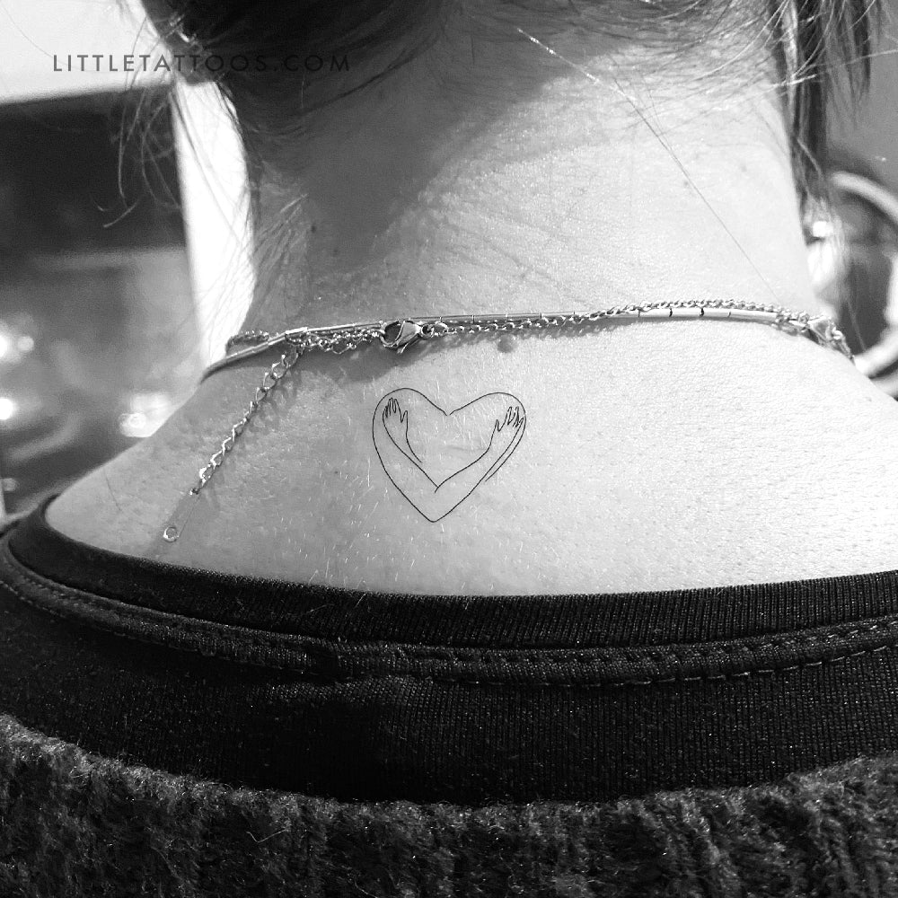 Self Hug Temporary Tattoo - Set of 3