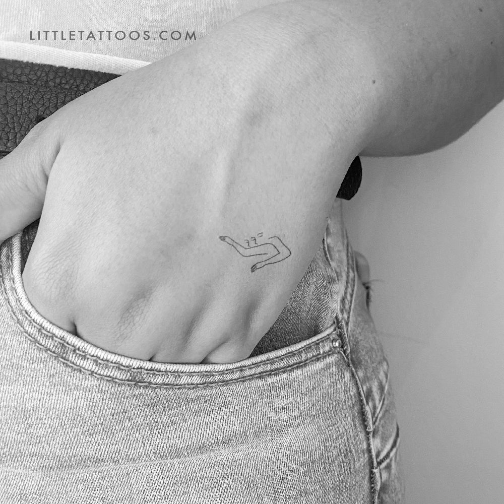 Love To Sleep Temporary Tattoo - Set of 3