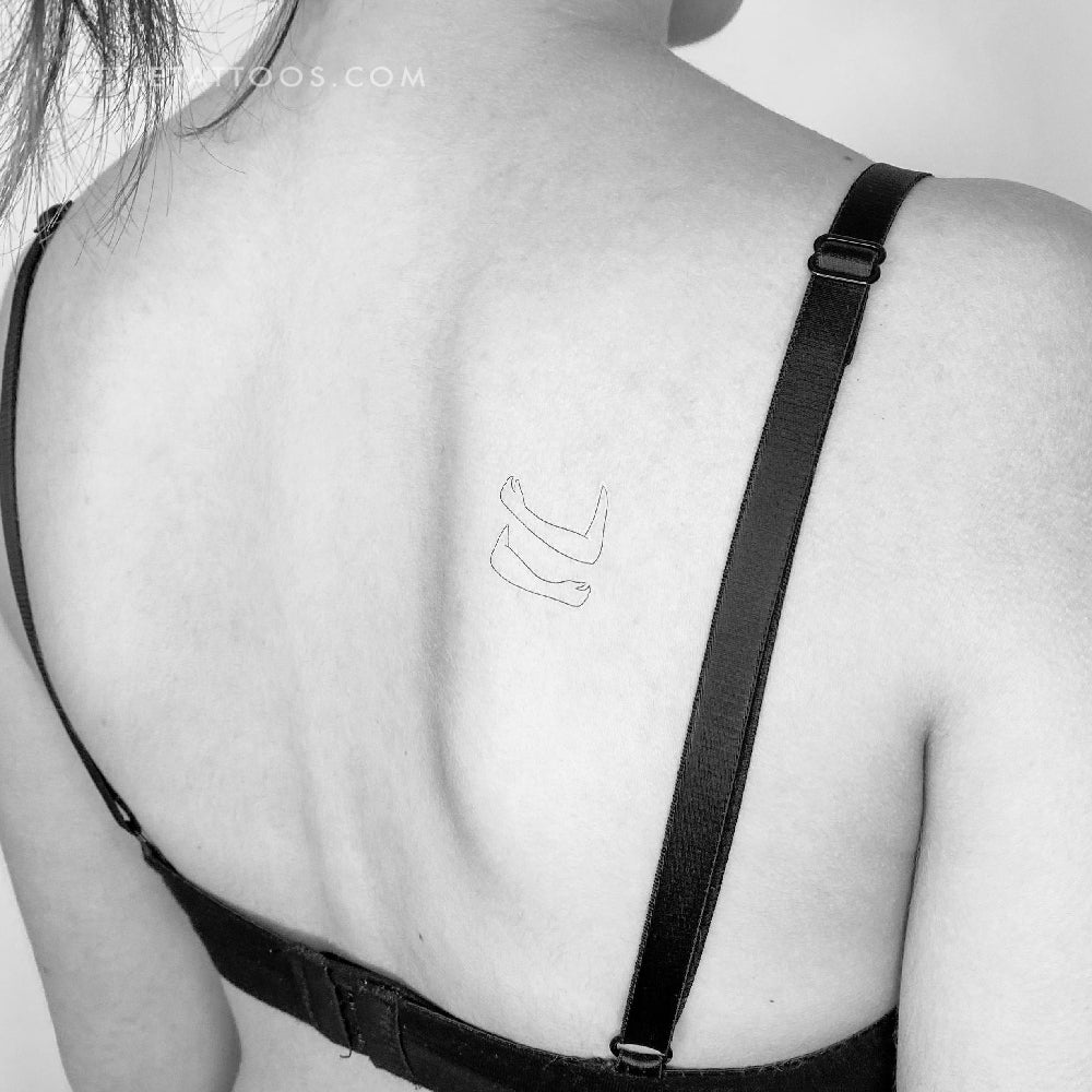 Empty Hug Temporary Tattoo - Set of 3