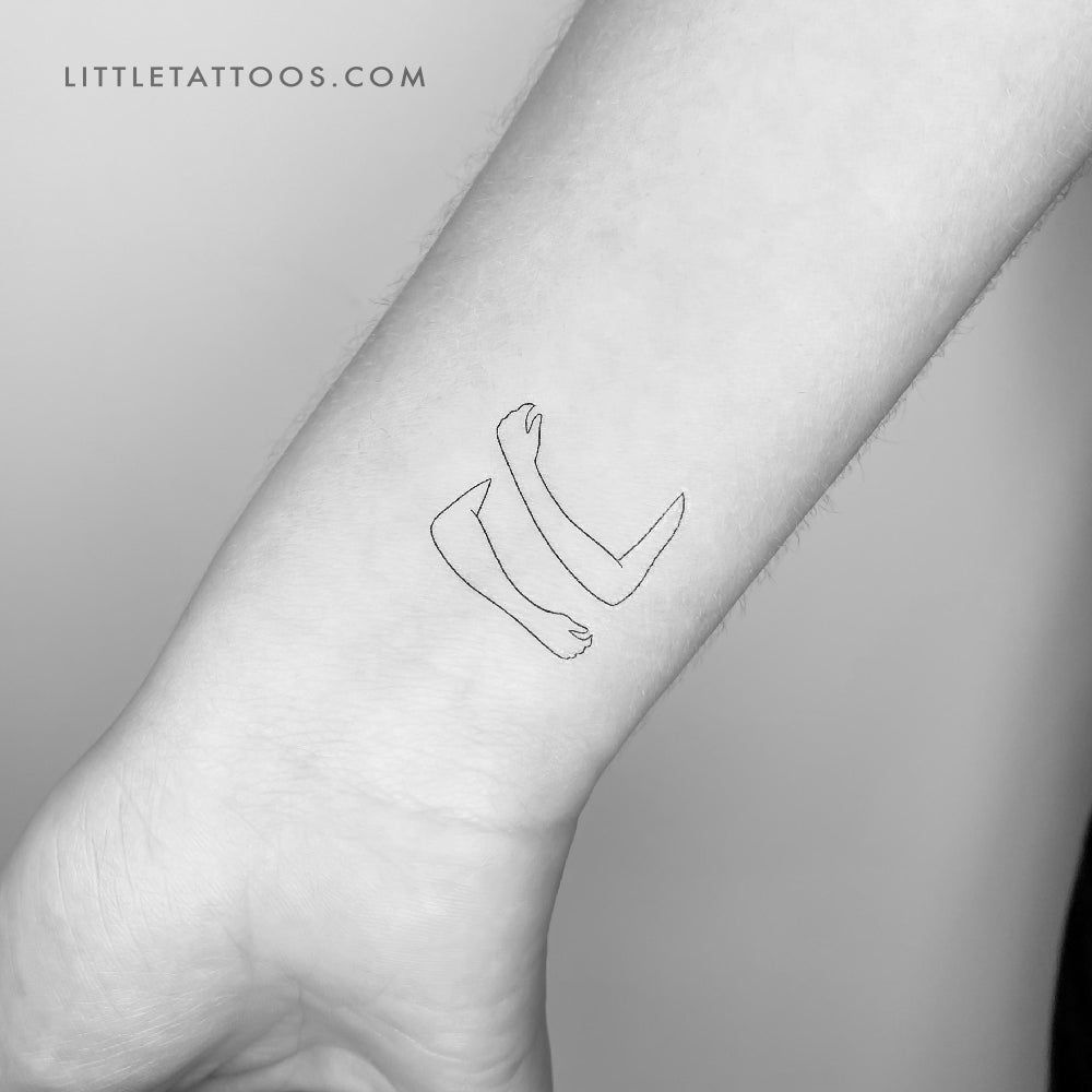 Empty Hug Temporary Tattoo - Set of 3 – Little Tattoos