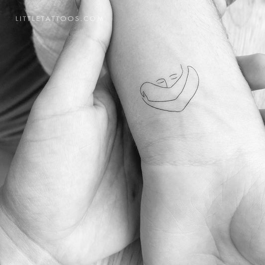Tatuaje temporal "Love Myself" - Juego de 3