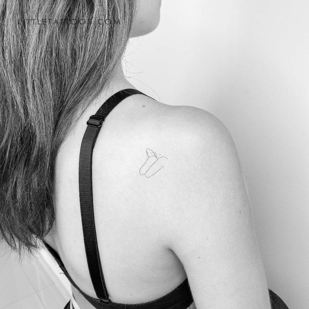 Tatuaje temporal de alma gemela - Juego de 3