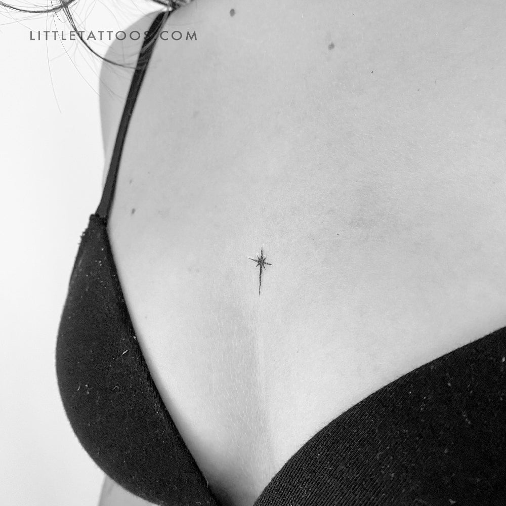 Star of Bethlehem Temporary Tattoo - Set of 3