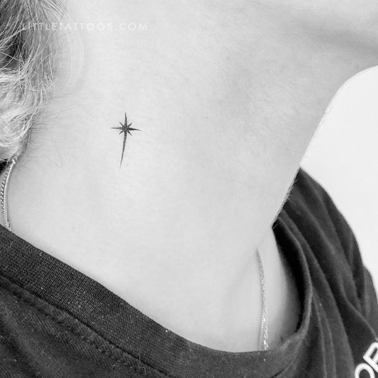 Star of Bethlehem Temporary Tattoo - Set of 3