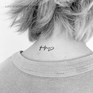 Small Faith Hope Love Temporary Tattoo - Set of 3