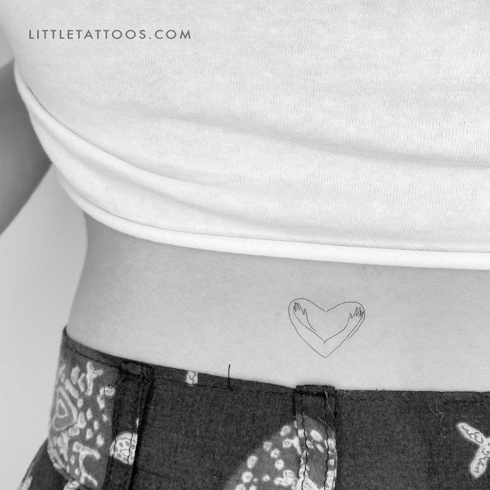 Self Hug Temporary Tattoo - Set of 3