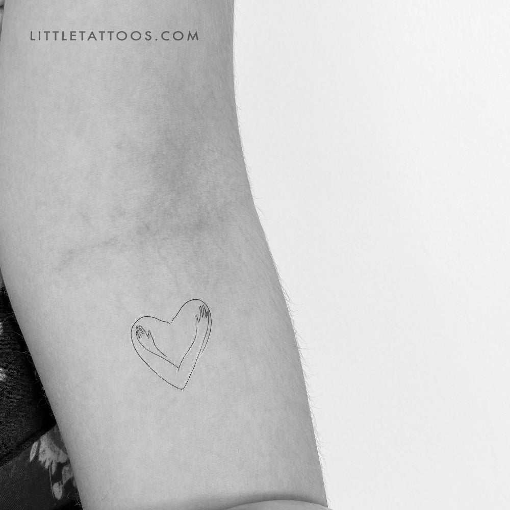 Self Hug Temporary Tattoo - Set of 3
