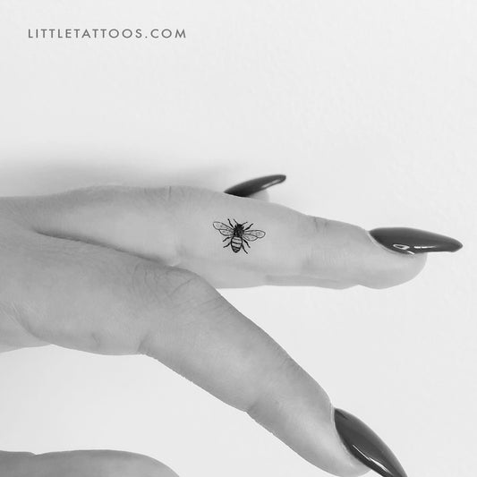 Tiny Bee Temporary Tattoo - Set of 3