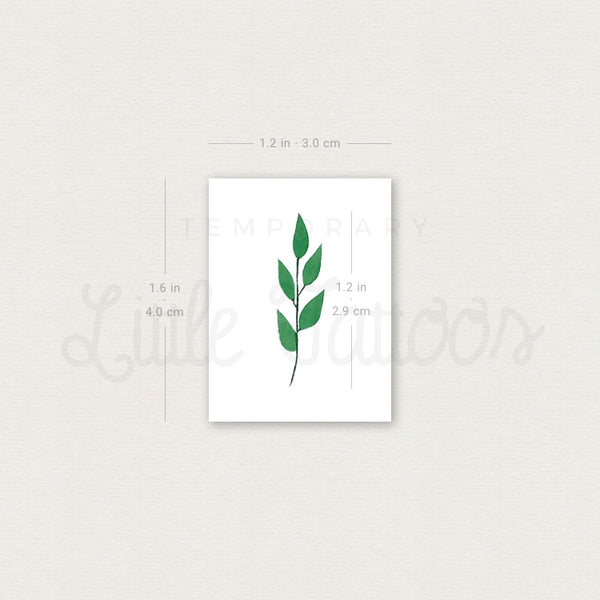 Twig Temporary Tattoo by Zihee - Set of 3