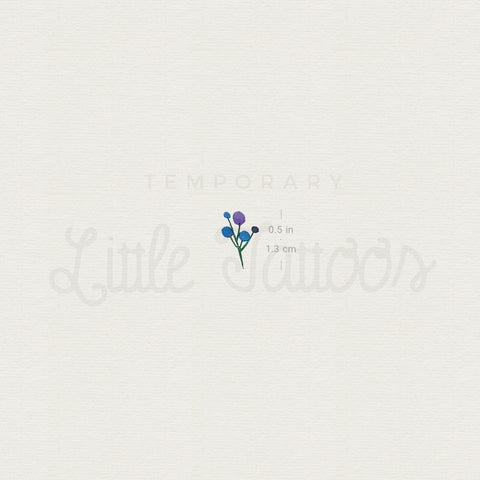 Berries Temporary Tattoo by Zihee - Set of 3