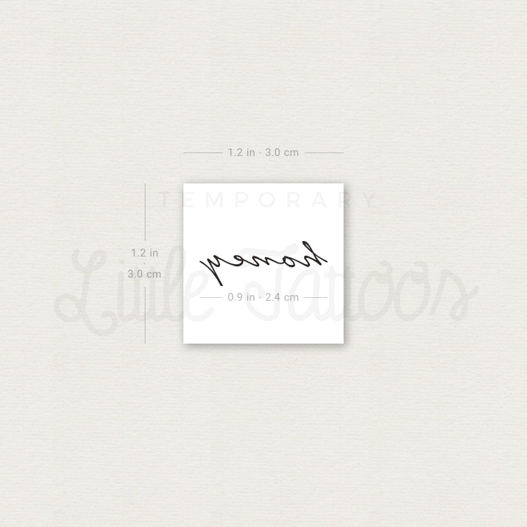 Honey Temporary Tattoo - Set of 3