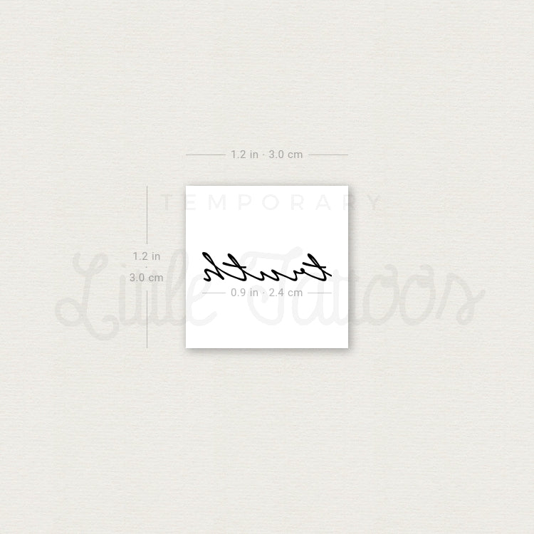 'Truth' Temporary Tattoo - Set of 3