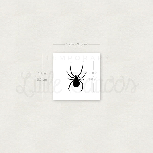 Little Spider Temporary Tattoo - Set of 3