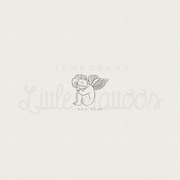 Cherub Temporary Tattoo - Set of 3
