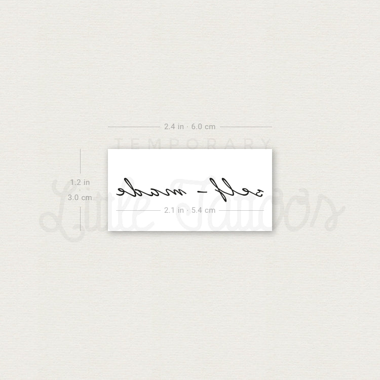 Self-Made Temporary Tattoo - Set of 3