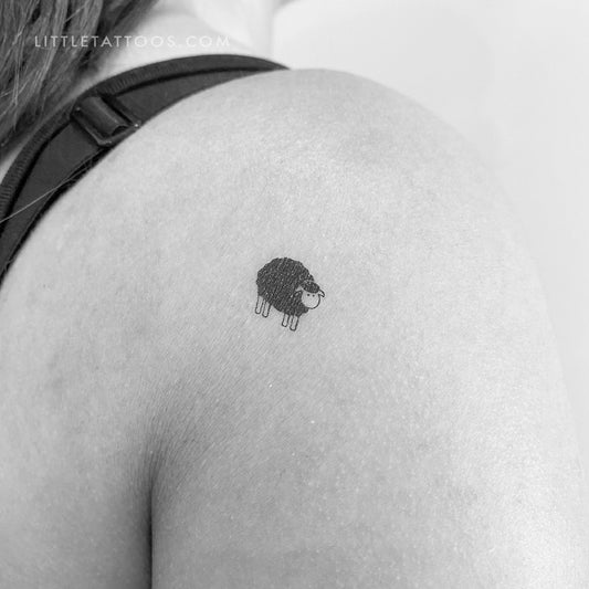 Black Sheep Temporary Tattoo - Set of 3