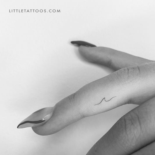Micro Wave Temporary Tattoo - Set of 3