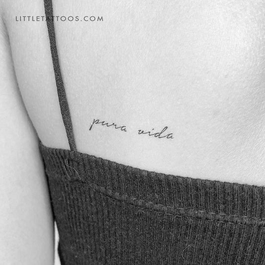 Pura Vida Temporary Tattoo - Set of 3