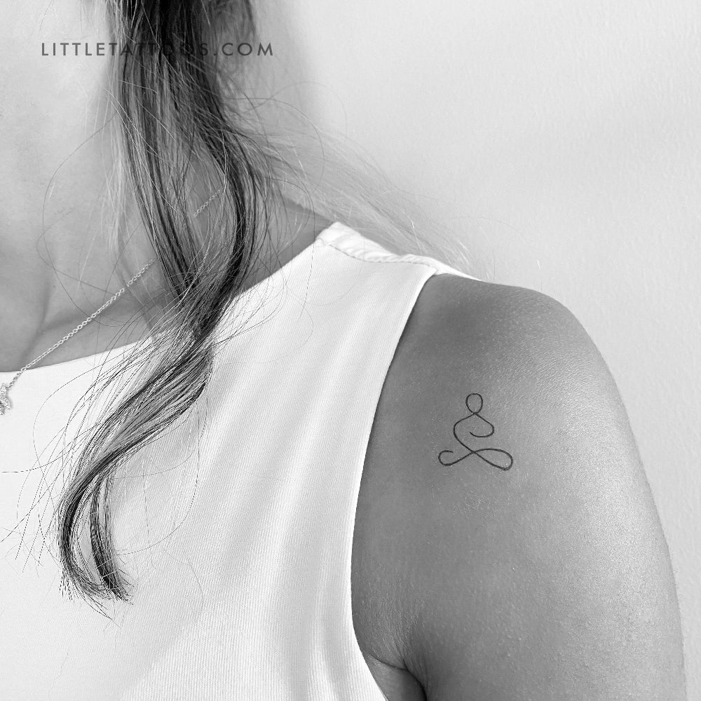 Tatuaje temporal de meditación - Juego de 3