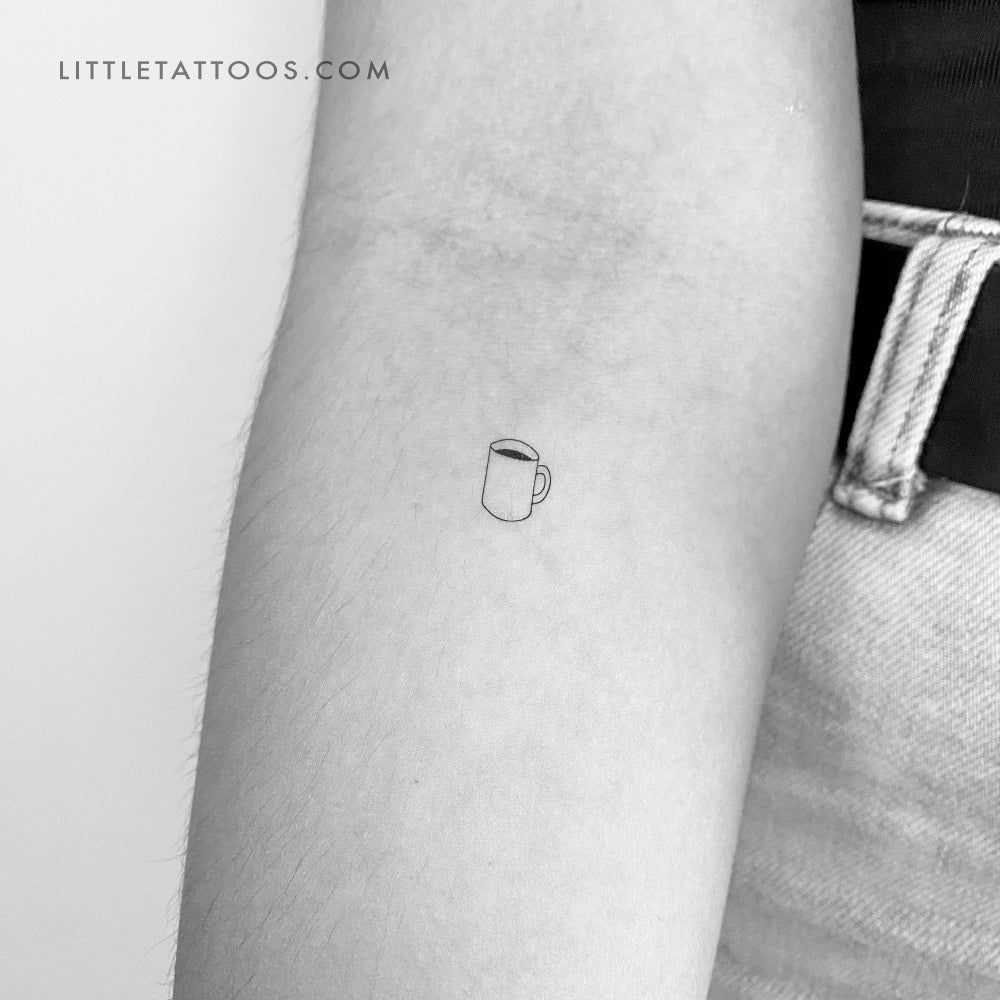 Tatuaje temporal para taza de café (juego de 3)