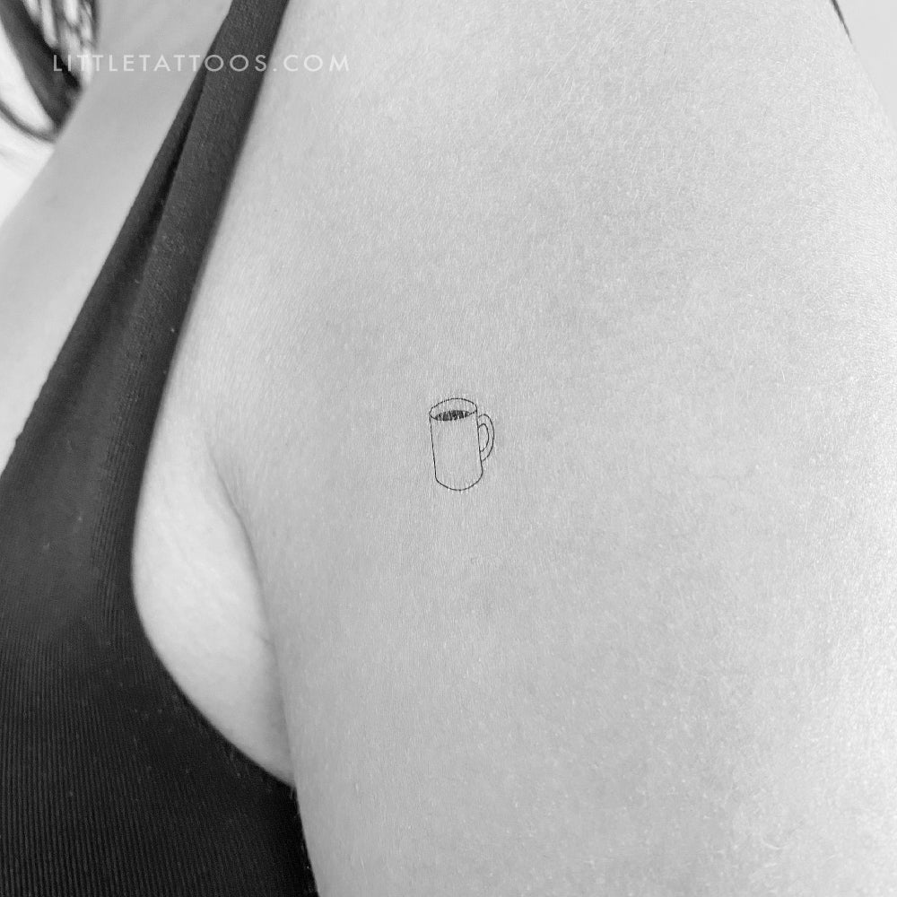 Tatuaje temporal para taza de café (juego de 3)