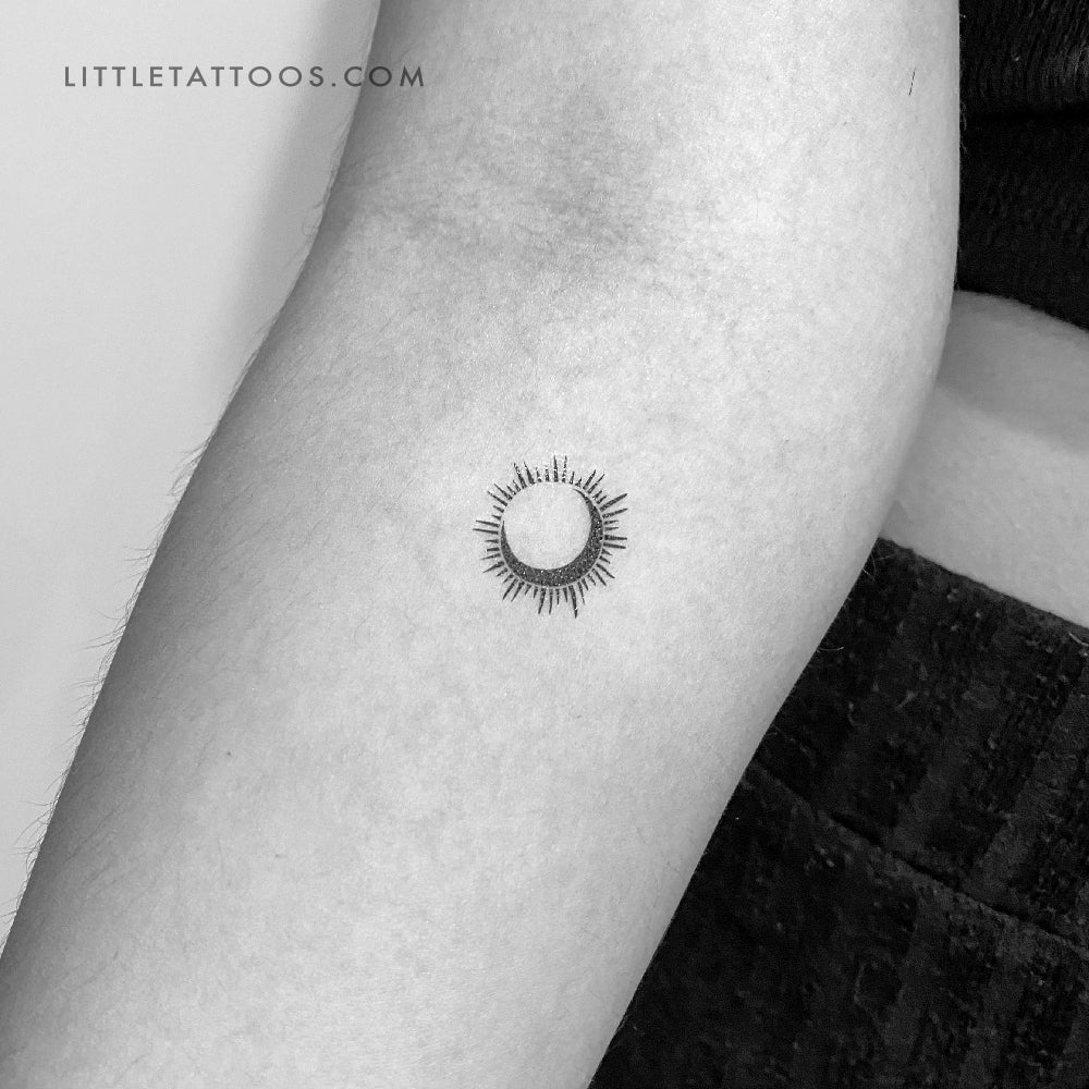 Tatuaje temporal de eclipse - Juego de 3
