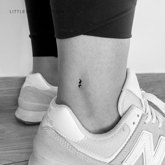 Tatuaje temporal de un cuarto de descanso - Juego de 3