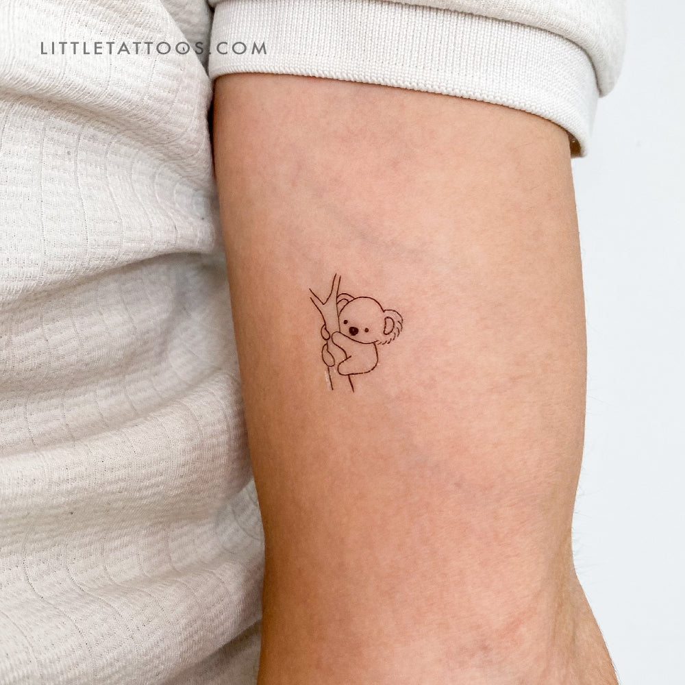 Koala Temporary Tattoo - Set of 3