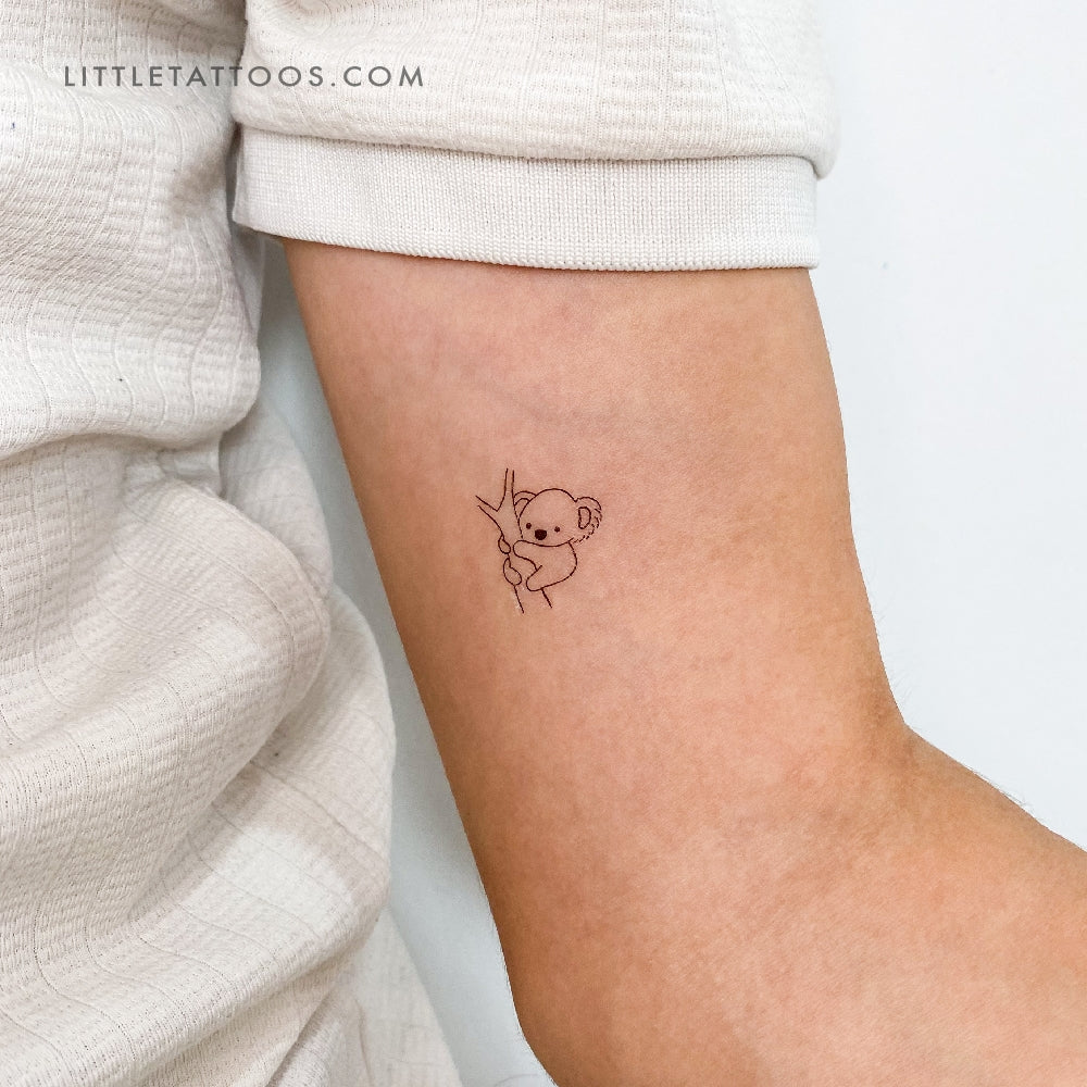 Koala Temporary Tattoo - Set of 3